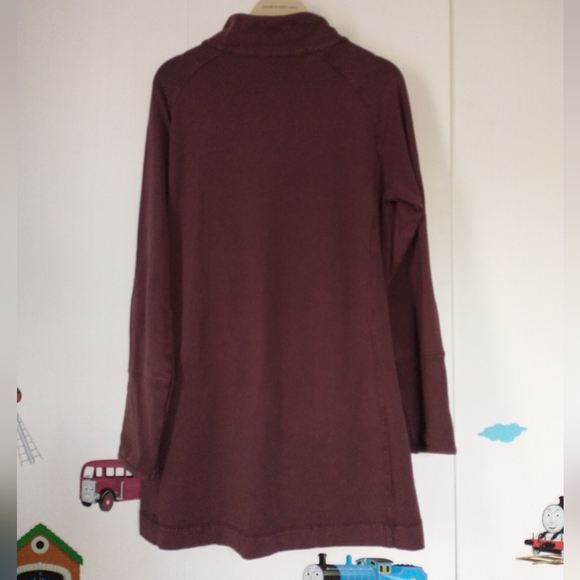 Maggie's Organics Fleece zip tunic - Picture 2 of 5